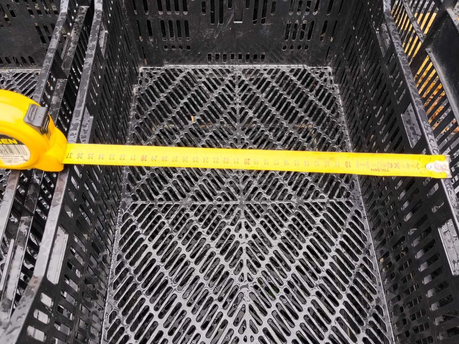 Lazi de plastic pentru depozitare, foarte solide