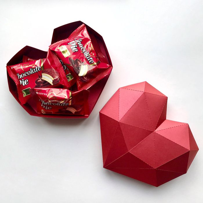 Подарочная коробка «Сердце»