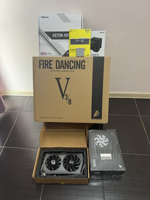 Геймърси Компютър Ryzen 7500f, Rtx3070