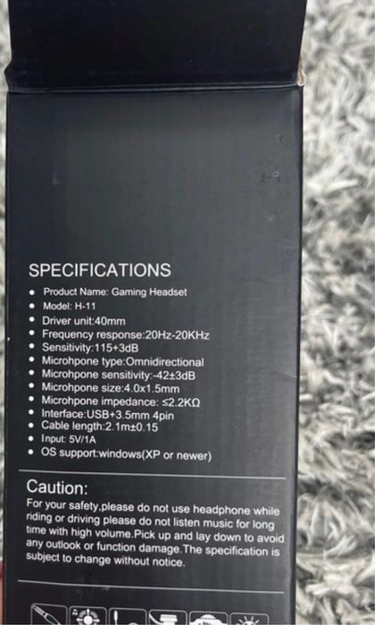 Căsti gaming Nou!!!