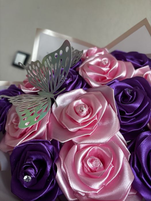 Букет от вечни рози