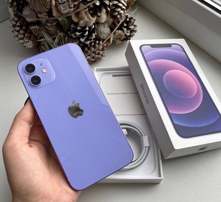 Продам Iphone 12 128Gb Purple/Айфон 12 128Gb в идеале.