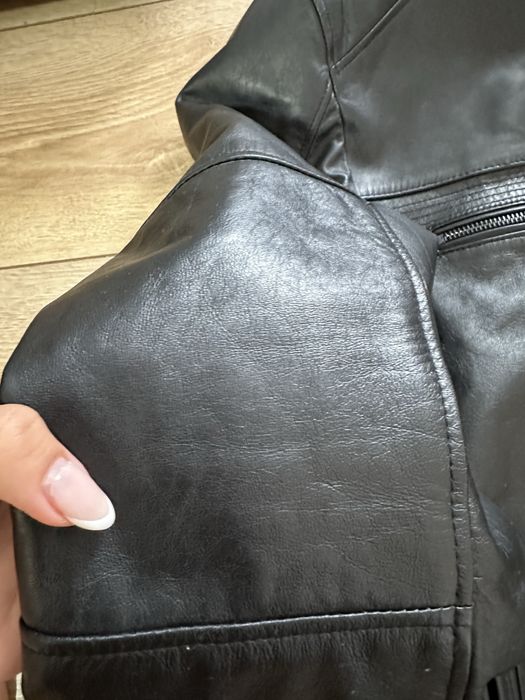 Мъжко яке от естествена кожа