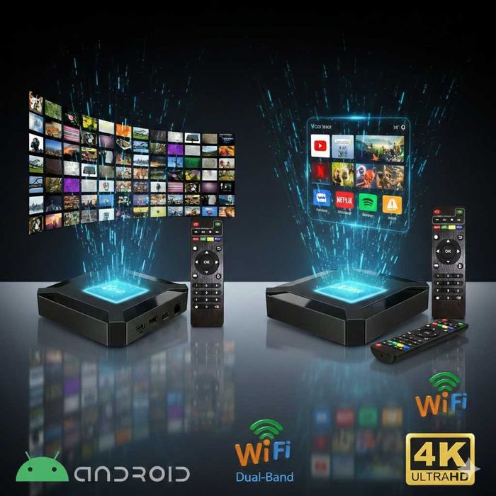 Mini PC,Decodor, TV Box X96Q,RAM 2G +16GB, 4K, Android 10, Wifi