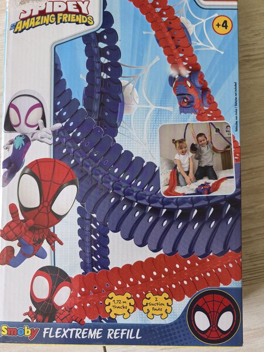 Игрален комплект Smoby Spidey Amazing Friends - Удължаване на писта