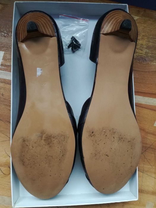 Дамски обувки с малко токче