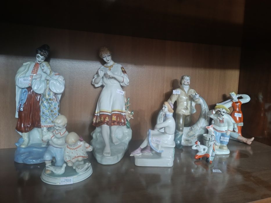 Фарфоровые статуэтки СССР