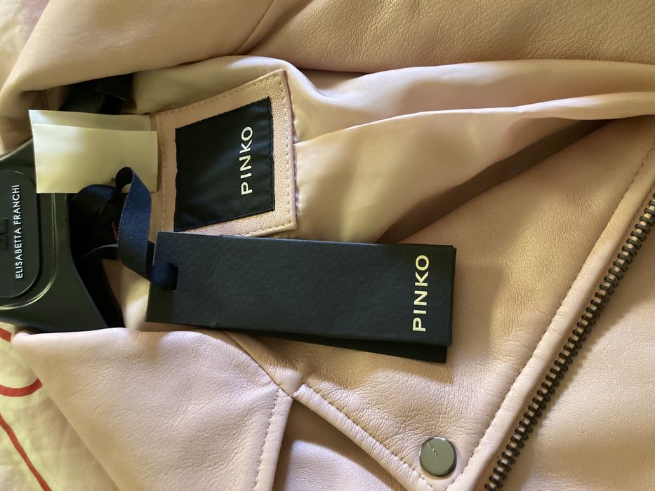 кожено яке PINKO, patrizia pepe,elisabetta franchi,liu jo