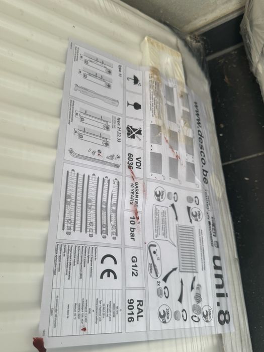 Calorifere noi sigilate