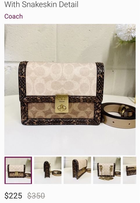 Дамска чанта Coach