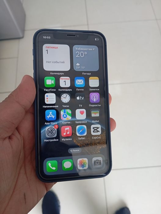 iPhone XR 128 gb ideal 17 qilingan