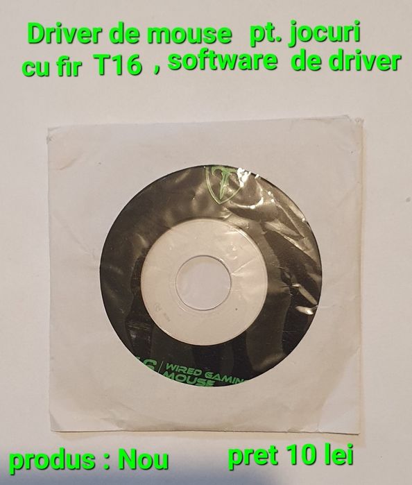 Dvd cu resurse / Driver de mouse