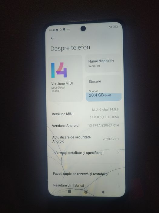 Schimb xioami 10