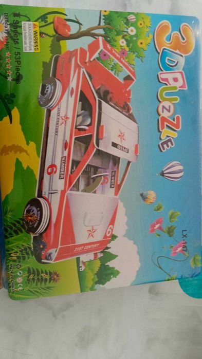 Детские развивающие пазлы для мальчиков и девочек