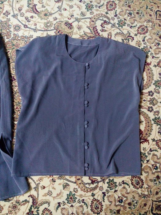 Женский шелковый костюм 3 вещи 100 тыс+БЕСПЛАТНО обувь