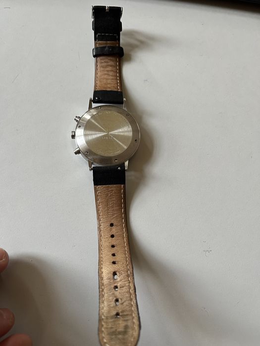 Стилен мъжки часовник сапфир стъкло, механизъм Ronda 5030.D