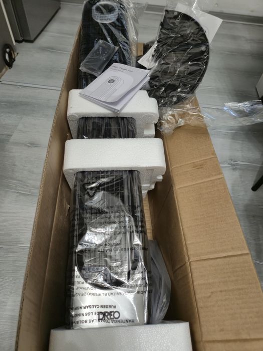 ТопМарка!Мощен и Безшумен,вентилатор26dB, разстояние на издухване10 м,