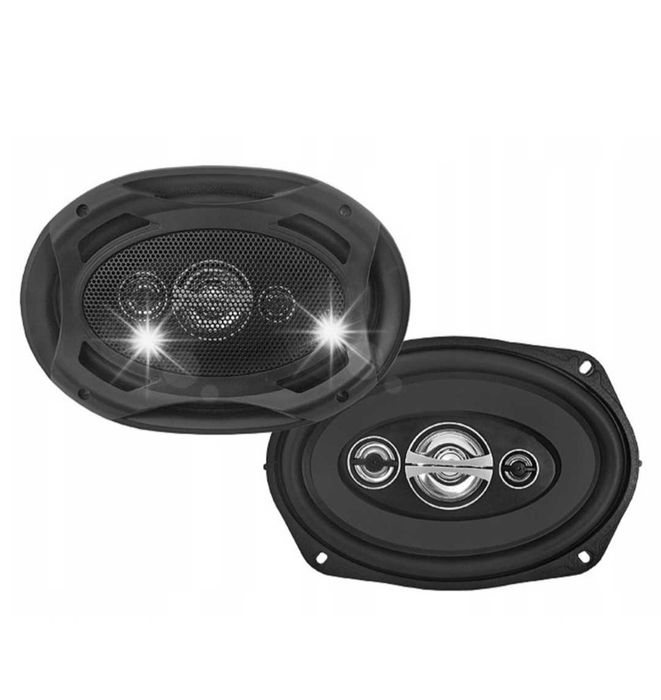 Авто Говорители Елипси 6"x9" LTC GTI690 Четирилентови, в комплект с решетки и кабели за монтаж, 2 броя, 4 Ohm, 70W govoriteli