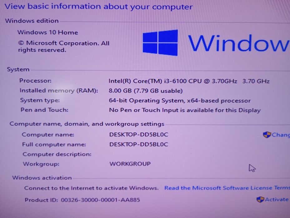 Vând PC calculator Fujitsu P757, i3 7100 3.9 Ghz, 8gb Ddr4, M2 240 gb