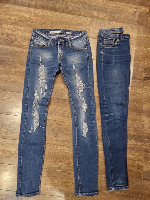 Дамски дънки xs размер