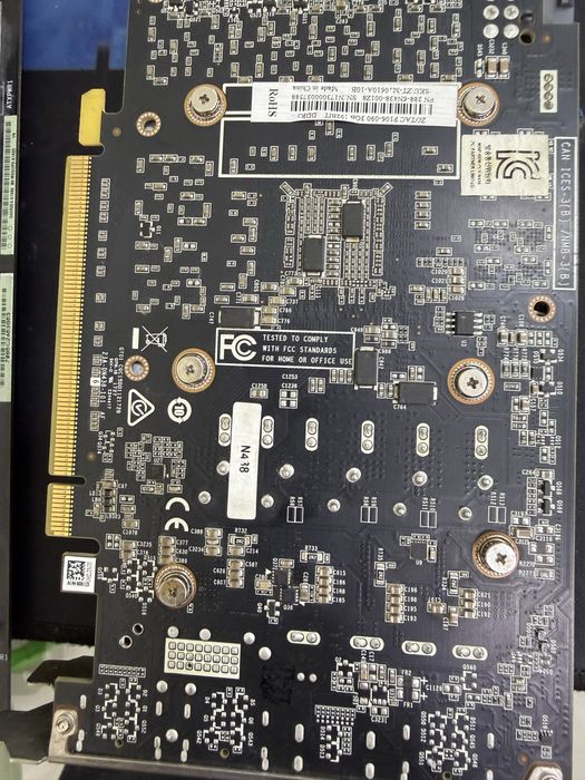 2 Материнская плата с процессором+Zotac P 106 90