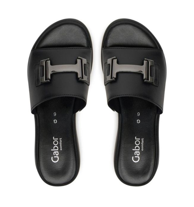 Papuci  Gabor din piele naturala