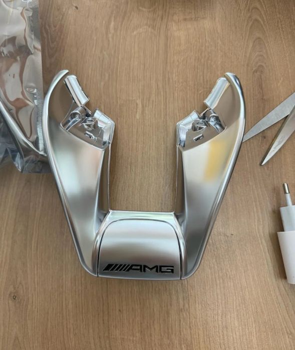 Ornament trim volan Mercedes Benz AMG clasa A C E S GLE GLC GLS nou