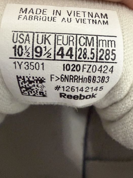 Оригинални маратонки Reebok бели мъжки