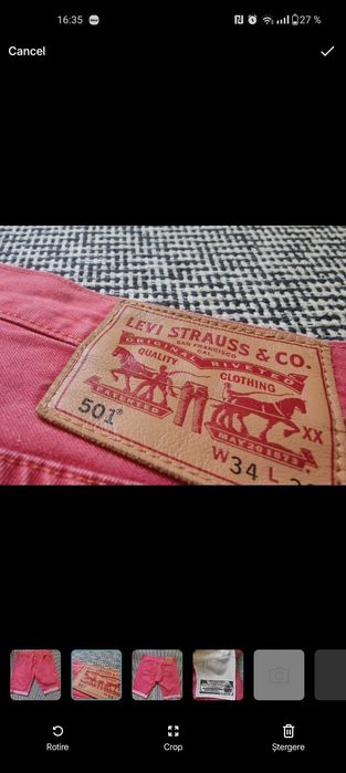 Blugi bărbătești Levi's