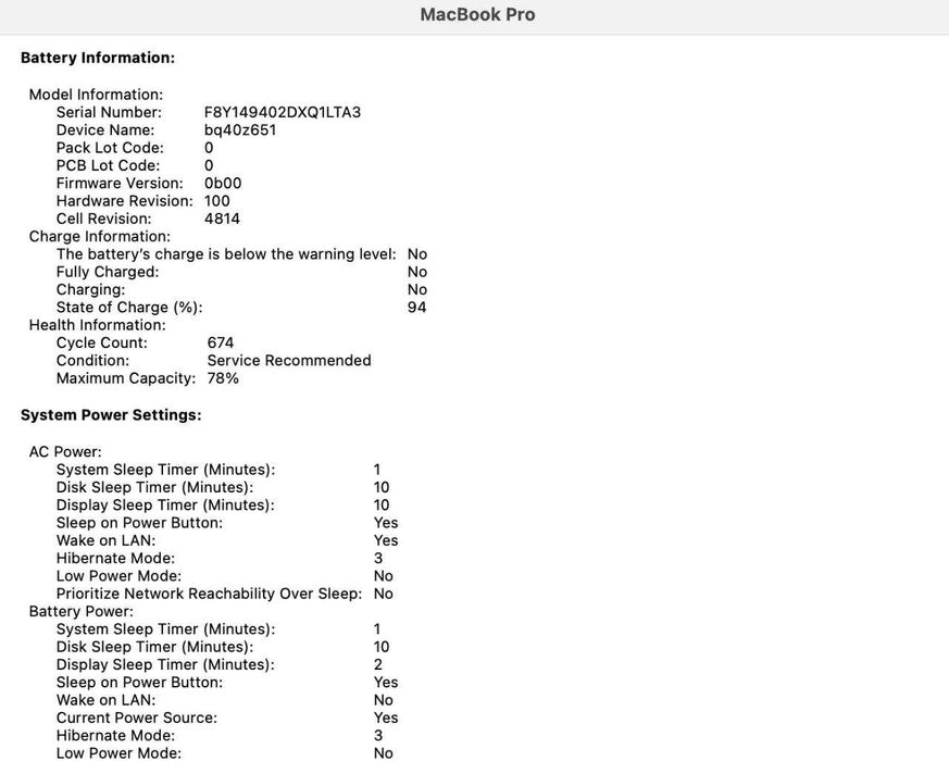 MacBook Pro 14" 2021 M1 Pro 32GB 1TB