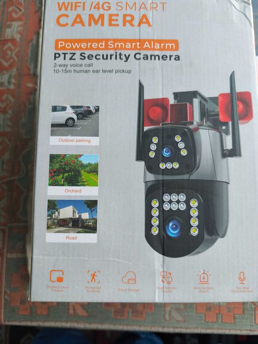Camera supraveghere IP wifi dubla