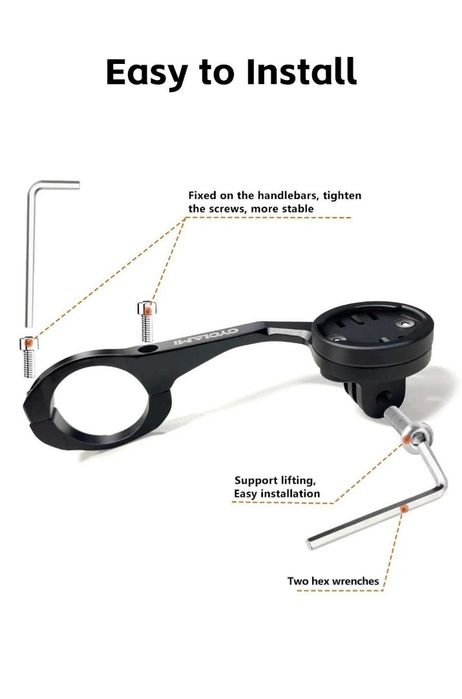 Suport Garmin aluminiu Cyclami S5 ciclocomputer ghidon bicicleta