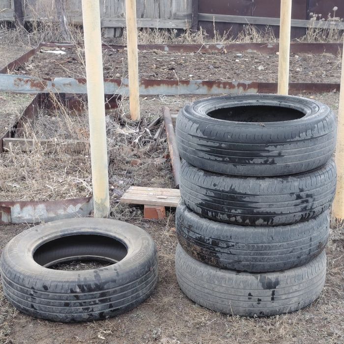 Продам бу шины по 1000тенге