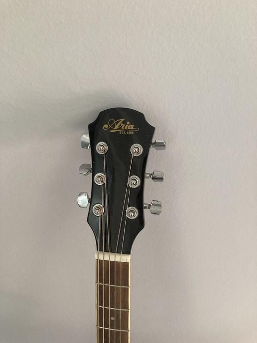 Акустическая гитара Aria AWN-15 BK