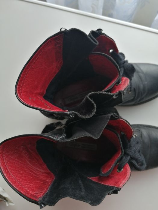 Боти Buffalo London естествена кожа