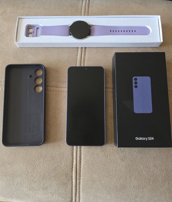 Samsung S24 Cobalt Violet 256 GB, Dual Sim