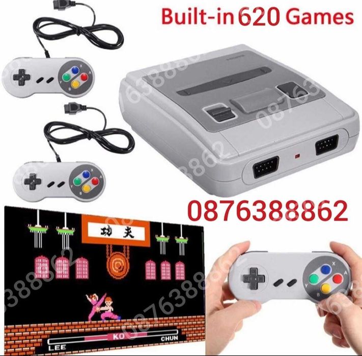 ПРОМО! Ретро Гейминг TV Конзола Телевизионна  игра Nintendo 620 игри