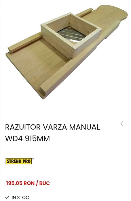 Tocator de varza    Rozatoare varza