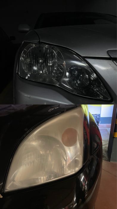 Полировка фар чайником