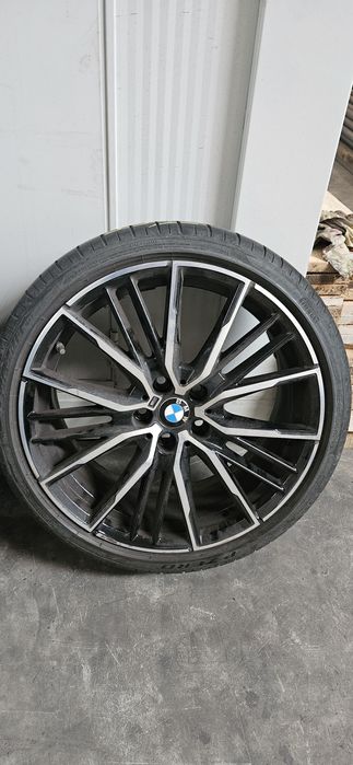 Roti complete BMW 19" Anvelope vara Pireli Pzero,8J x 19 ET 54,  5x112