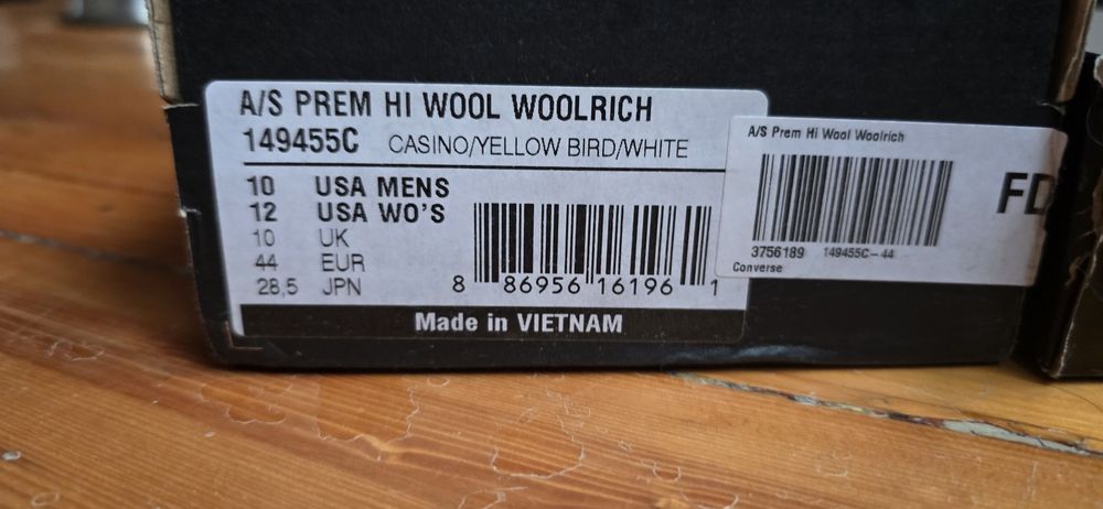 Converse Hi Woolrich