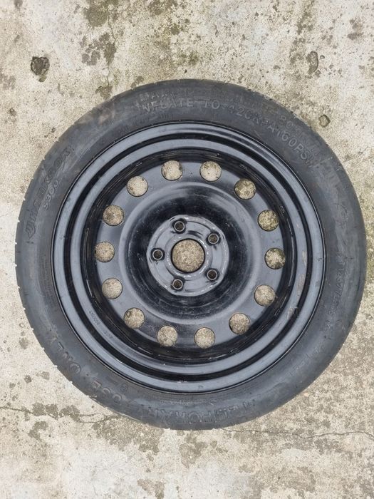 Rezerva slim T125/70 R16 Golf 7 Audi A3