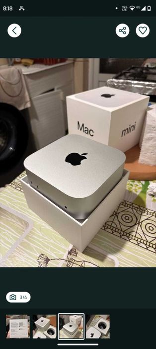 Mac Mini M4 16 gb ram 256 ssd