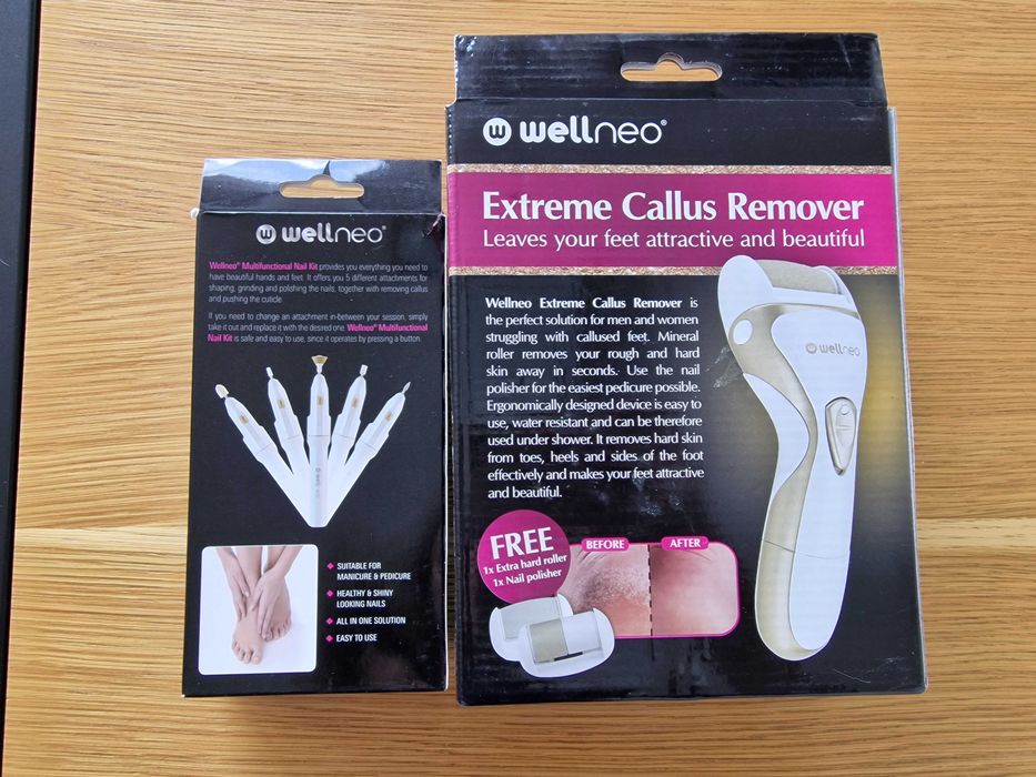 Wellneo домашен комплект за макикюр и педикюр