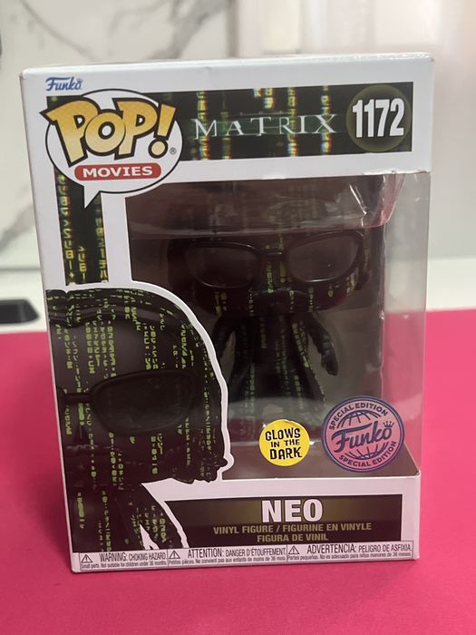 Funko pop Neo editie limitata glow in the dark