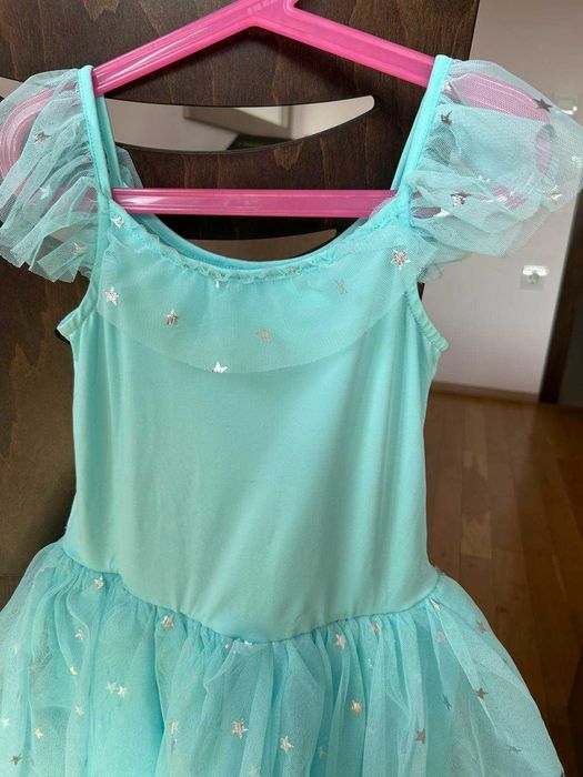 Рокля за момиче светло синя