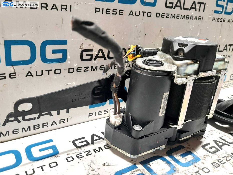 Centura Siguranta Fata cu Memorie Volkswagen Passat B8 2014 - 2023 Cod 631627100C 3G2857705E 626346600 [N0448]