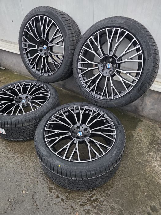 Roti noi iarna BMW R21 in doua latimi X5 g05 X6 g06 runflat* DOT 2025