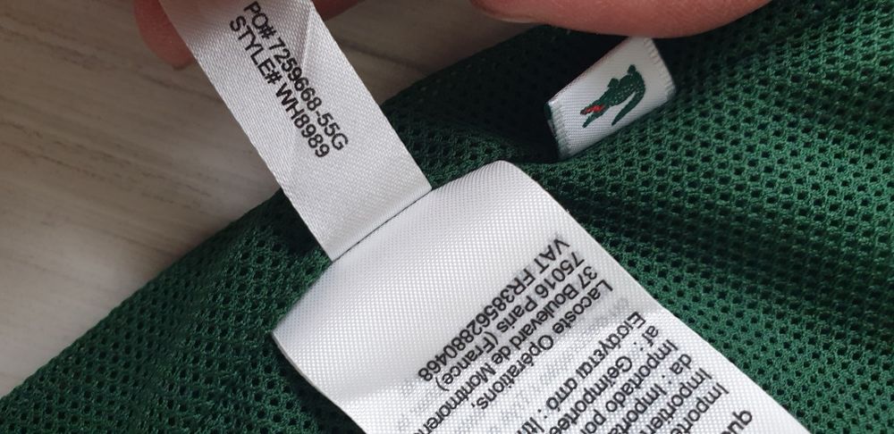 Lacoste Full Zip Multi / 5 - L НОВО! ОРИГИНАЛ! Мъжко Горнище с цял Цип