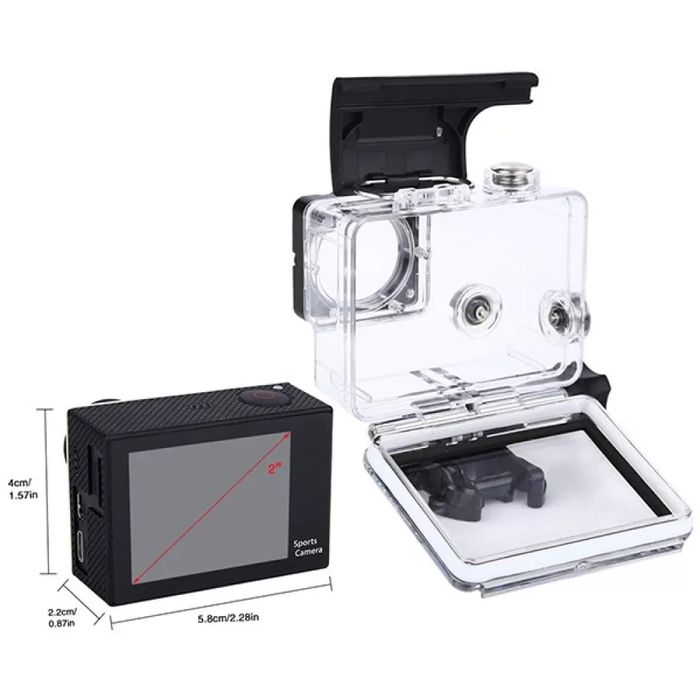 Екшън камера - full HD 1080p